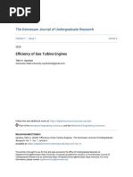 Gas Turbine Engine Cycle Analysis Confirmation