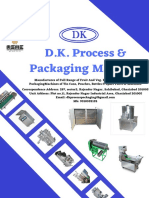 DK Process & Packaging Machine Manufactures Fruit & Veg. Processing Equipment