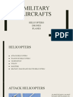 TYPES of Military Aircrafts