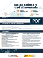 Sistemas de Calidad y Seguridad Alimentaria - Junio