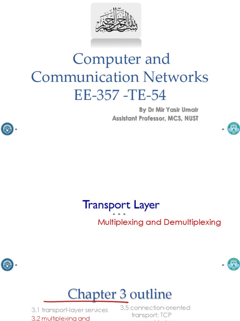 Transport Layer Mux/Demux Overview | PDF | Port (Computer Networking ...