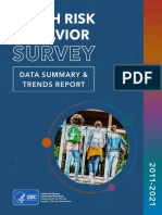 Youth Risk Behavior Survey Data Summary & Trends Report: 2011-2021