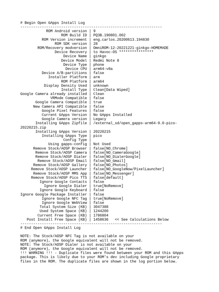 Open gapps log pdf android operating system operating system