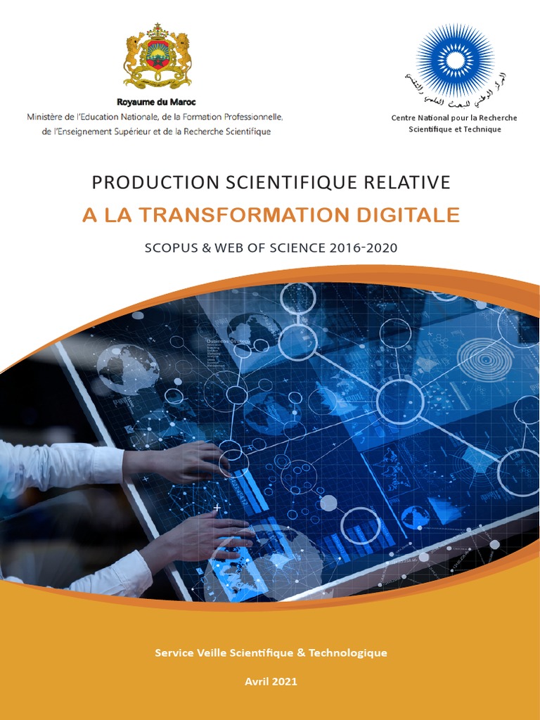 Production scientifique sur la transformation digitale 2016-2020 | PDF ...