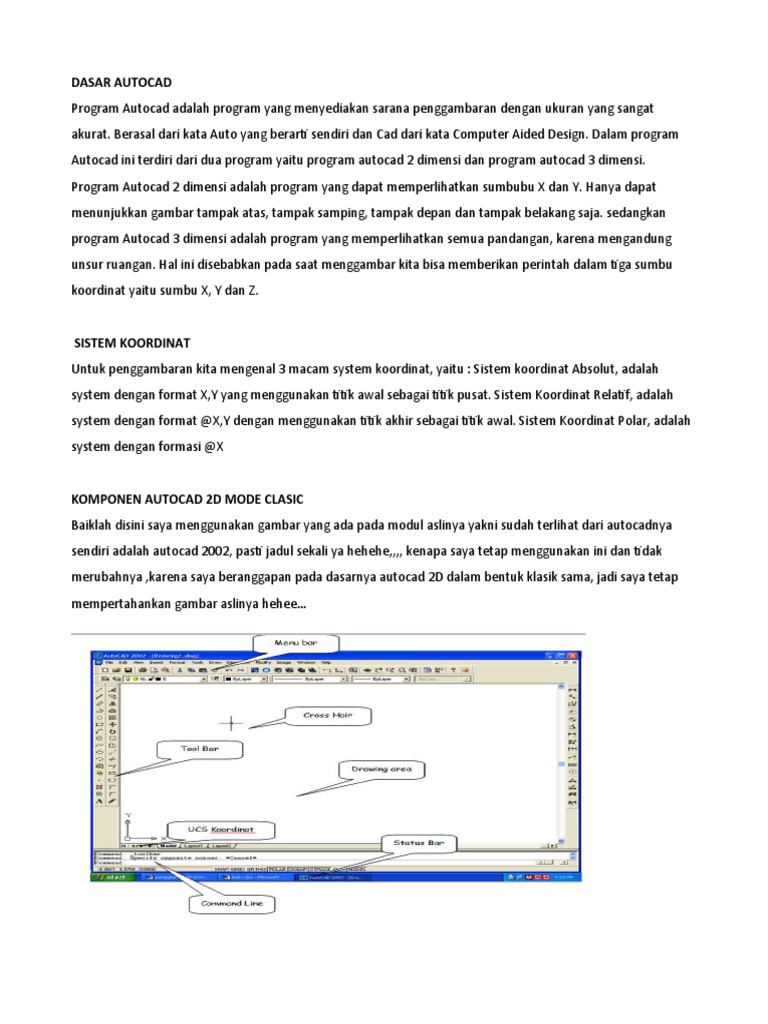Dasar Autocad Pdf