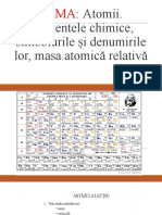 Atomii. Elementele Chimice, Simbolurile - Odp