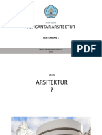 Pengantar Arsitektur 1