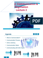 Impactful Communication & Negotiations Lecture 2