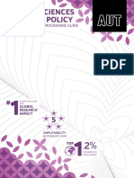 Social Sciences & Public Policy Programme Guide