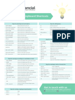 Microsoft Excel Keyboard Shortcuts