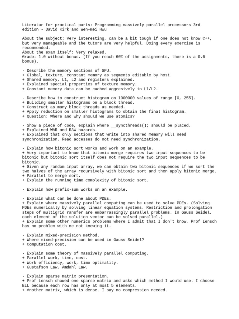 Programming Massively Parallel Processors | PDF | Parallel Computing ...