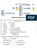 Grammar Verb to be Forms and Contractions