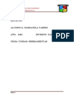 Docente: Alumno/A: Marianela Tardio Año: 2023 División: Tarde Tema/ Unidad: Herramientas