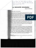 Palomeque 2017 La Educacion Secundaria 1930-1985