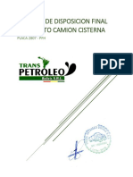 Informe Situacion Del Camion Siniestrado TRANS PETROLEO PDF