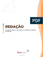 CAMINHOS PARA O COMBATE À VIOLÊNCIA URBANA NO BRASIL