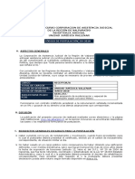Bases de Concurso Corporacion de Asistencia Judicial de La Región de Valparaíso Receptor/A Judicial Unidad Jurídica Vallenar