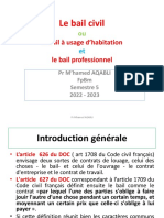 Le Contrat de Bail Civil PDF