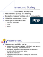 5 Measurement & Scales