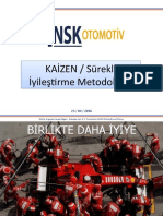 KAİZEN / Sürekli İyileştirme Metodolojisi