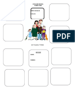 My Family Tree: English Modul FORM 1/2021