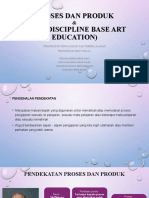 Proses Dan Produk Dbae (Discipline Base Art Education) : Pendekatan Pengajaran Dan Pembelajaran Pendidikan Seni Visual