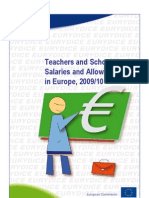 Teachers and School Heads Salaries and Allowances in Europe_2009-2010