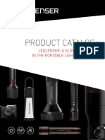 Product Catalog Product Catalog: Ledlenser, A Global Leader in The Portable Light Industry