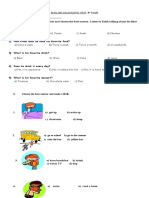 Prueba de Diagnostico 8vo