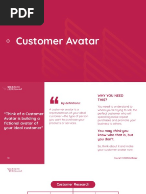 1 - Full Stack - Customer Avatar