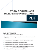 Study of Small and Micro Enterprise Loans Ppt