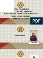 Power Point Pelantikan DPK Ppni Rsud Lubuk Sikaping