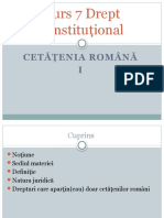 Curs 7 Cetatenia Romana Partea I