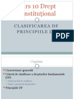 Curs 10 DC Clasificare DF Si Principii