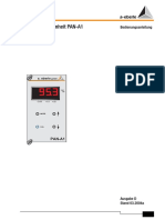 Überwachungseinheit PAN-A1