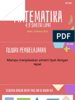 Matematika: 4.9 Simetri Lipat