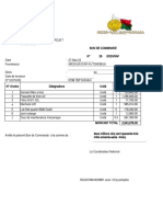 BON DE COMMANDE 8042TBL MINISTRE RASSETA - Marss