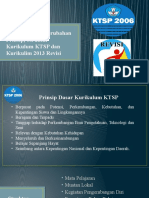 Telaah Perbedaan Dan Perubahan Prinsip Dan Struktur Kurikulum KTSP Dan Kurikulum 2013 Revisi