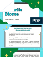 Aquatic Biome EE0038 Assignment
