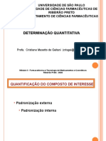 Determinação Quantitativa