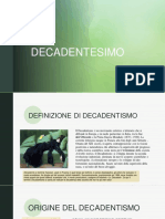 Decadentismo PDF