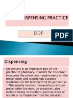 Drug Dispensing Practice