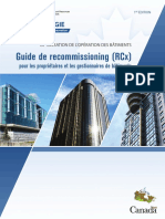 Guide de Recommissioning (RCX) : Pour Les Propriétaires Et Les Gestionnaires de Bâtiments