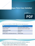 Clique Pens Case Study Solution