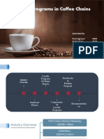 Loyalty Programs in Coffee Chains