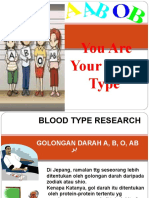 Pert 3. Blood Type Research