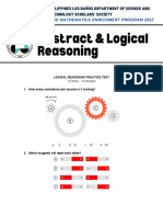 Semep 2022 - Sample Test Questions Abstract and Logical Reasoning