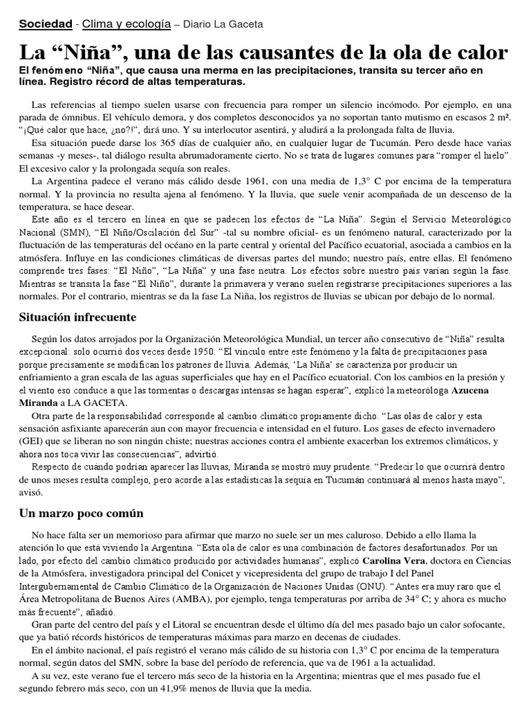 Diagnóstico Medio Ambiente 3A PDF Clima