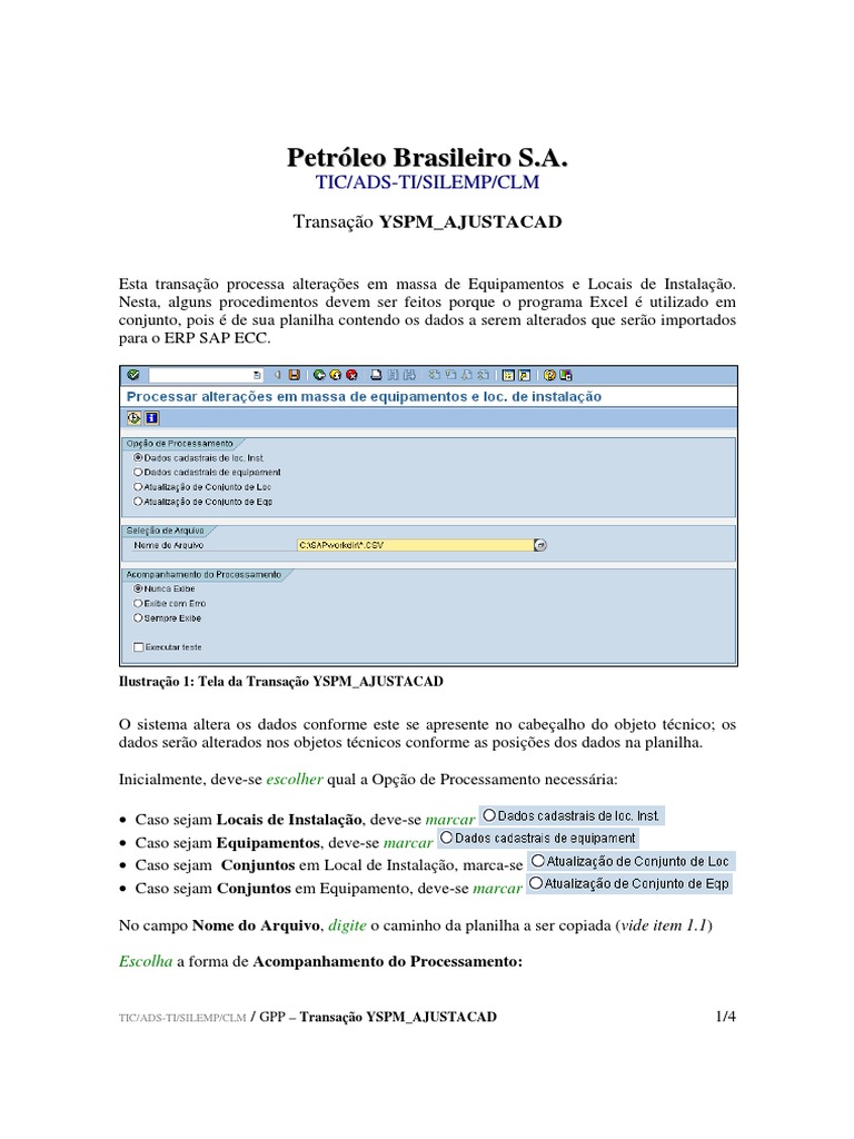 Yspm - Ajustacad V2 | PDF | Microsoft Excel | Janela (informática)