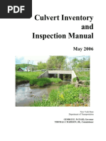 Culvert Inventory Inspection Manual